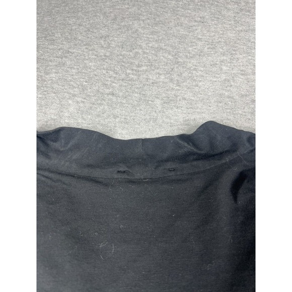 Theory Women's Scoop Neck Short Sleeve  Blouse Black Size M - Picture 8 of 9